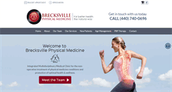 Desktop Screenshot of brecksvillechiro.com